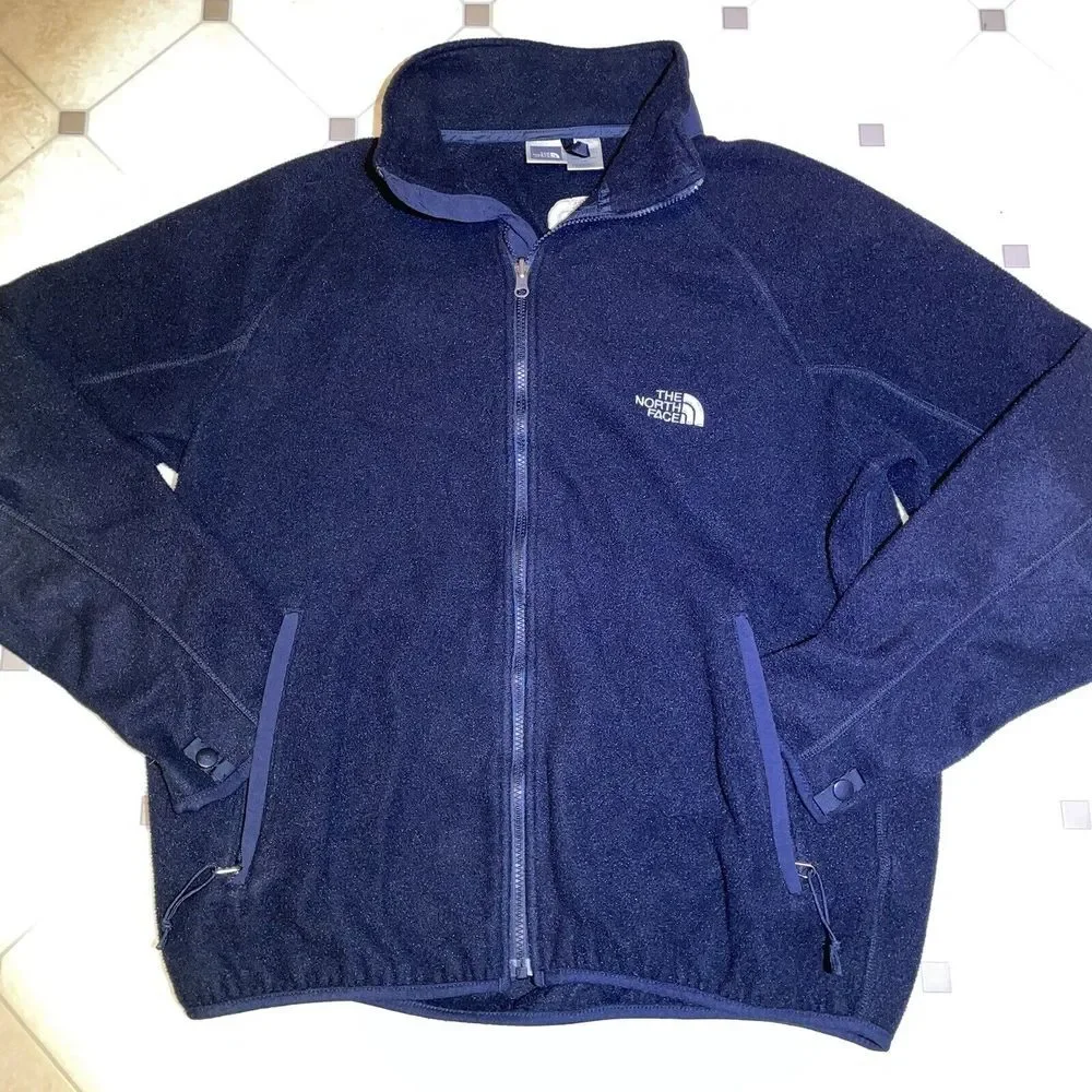 The North Face Fleece Full Zip‎ Jacket Men's Size Large Vintage Y2K 90s Retro